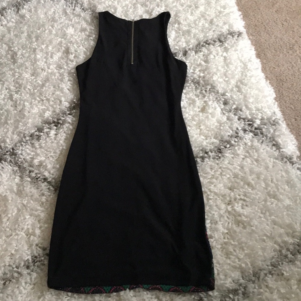 Multi color mini knitted dress - Picture 3 of 3